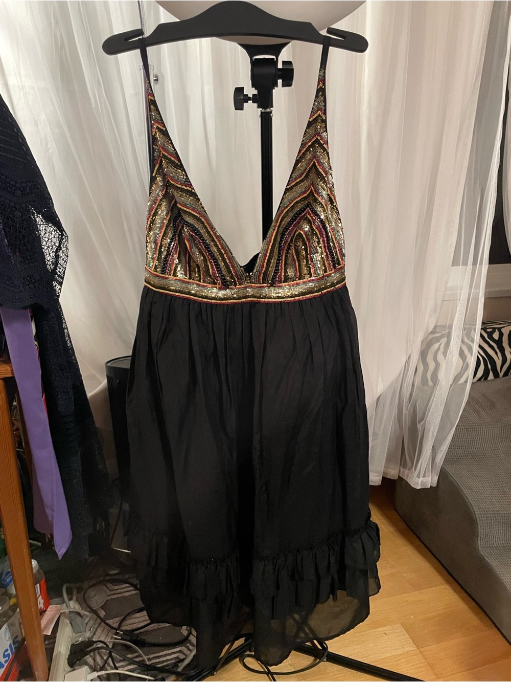 Twinset Simona Barbieri Bohemian-Style Mini Dress